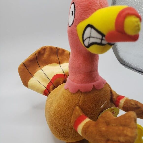 Gurkey Turkey Plush FGTeeV With Sound Box 7" Talking Stuffed Animal 2019 - Picture 1 of 8